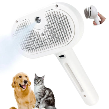Cat steam brush